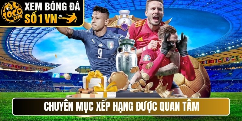 Chuyên mục xếp hạng được quan tâm