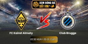 Soi kèo FC Kairat Almaty vs Club Brugge