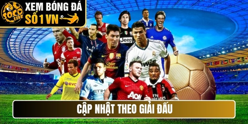 Cập nhật theo giải đấu