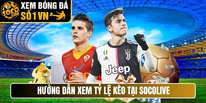 Hướng dẫn xem tỷ lệ kèo tại Socolive